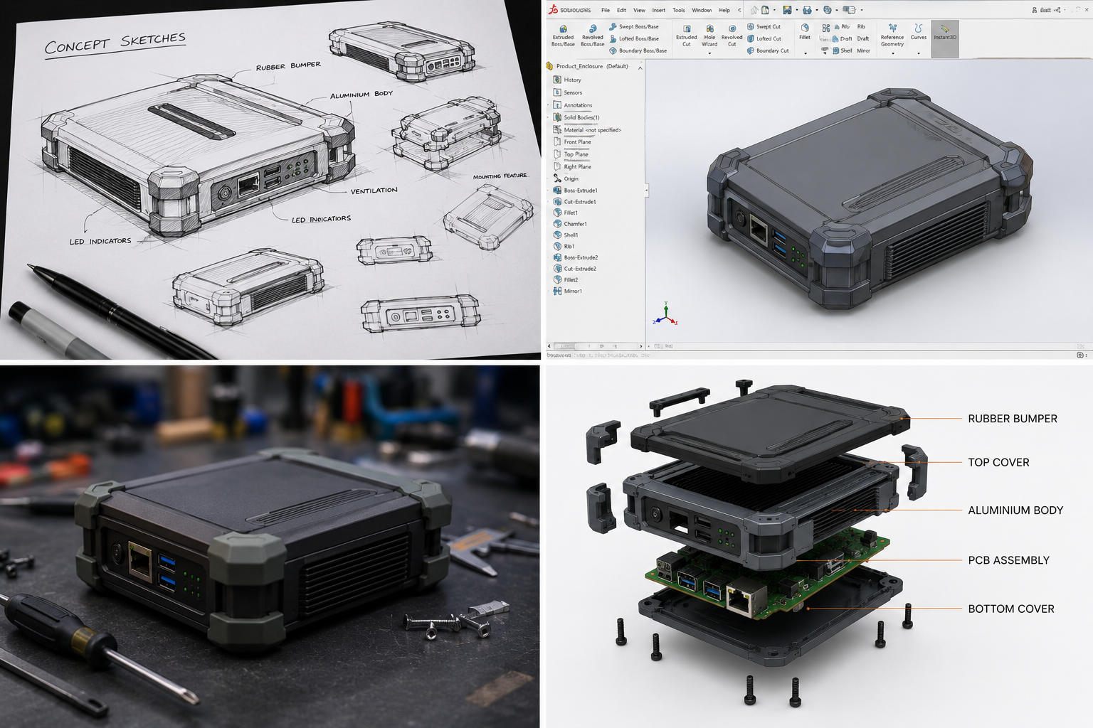 Mechanical CAD design and product development